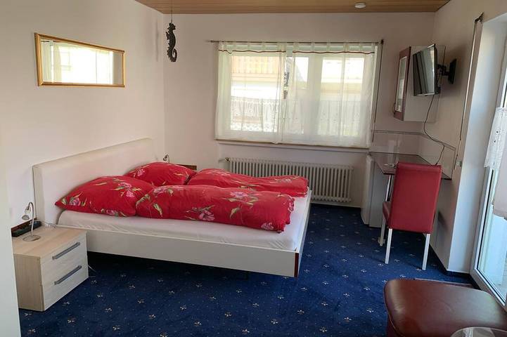 B&B für 2 Personen, mit Balkon am Bodensee