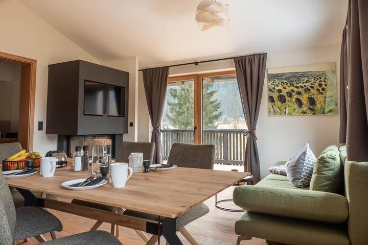 Ferienwohnung für 6 Personen, mit Ausblick und Sauna sowie Balkon - 1