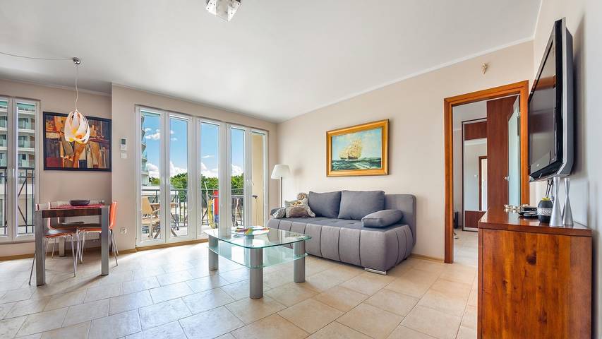 Ferienwohnung für 4 Personen, mit Balkon in Swinemünde