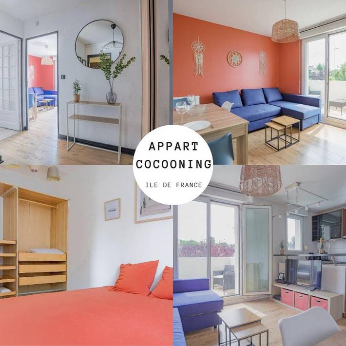 Gîte pour 4 personnes, avec Balcon et Terrasse à Saint-Fargeau-Ponthierry - 2