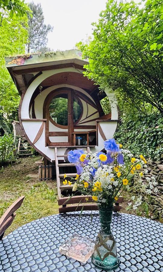 Chambre d’hôte pour 2 personnes, avec jardin et vue à Beaumont (Ardèche)