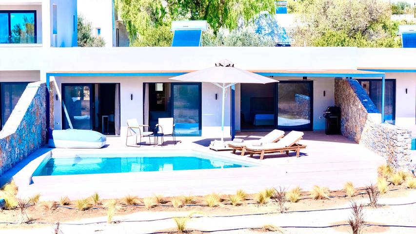 Villa für 4 Personen, mit Garten auf Rhodos - 4