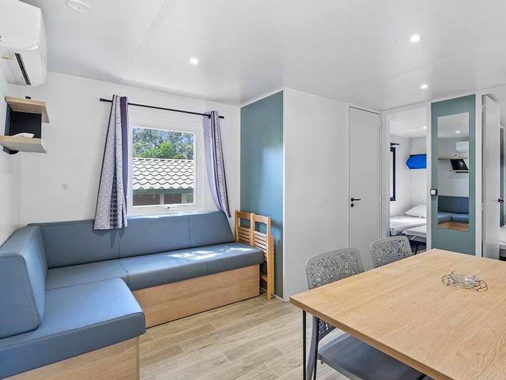 Camping Le Damier - Mobilheim 6 personen - Lodge - 3 Schlafzimmer in Pianottoli-Caldarello, Sartène und Umgebung
