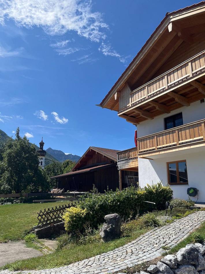 Gîte pour 4 personnes, avec Balcon et Jardin dans Rottau