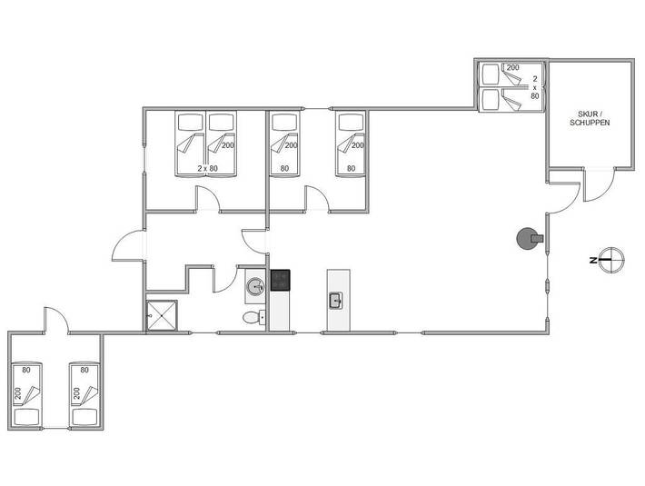 Ferienhaus für 6 Personen in Vejers Strand - 4