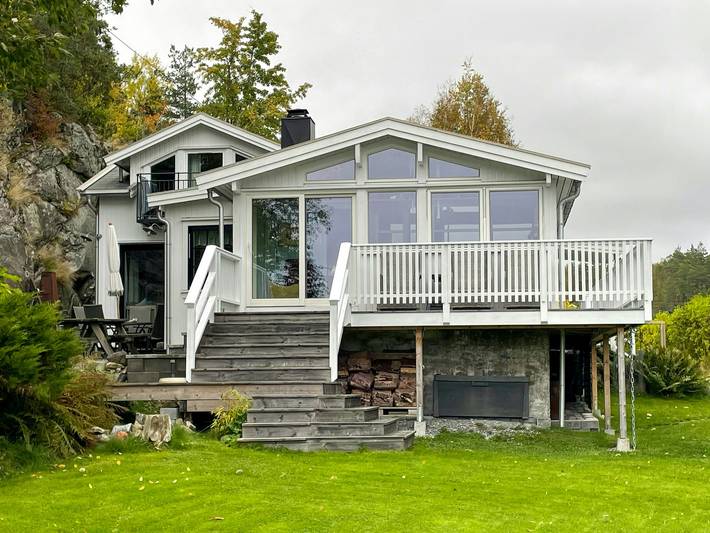 Ferienhaus mit 3 Schlafzimmern in der Nähe eines Badestrands in Svalerødkilen in Halden
