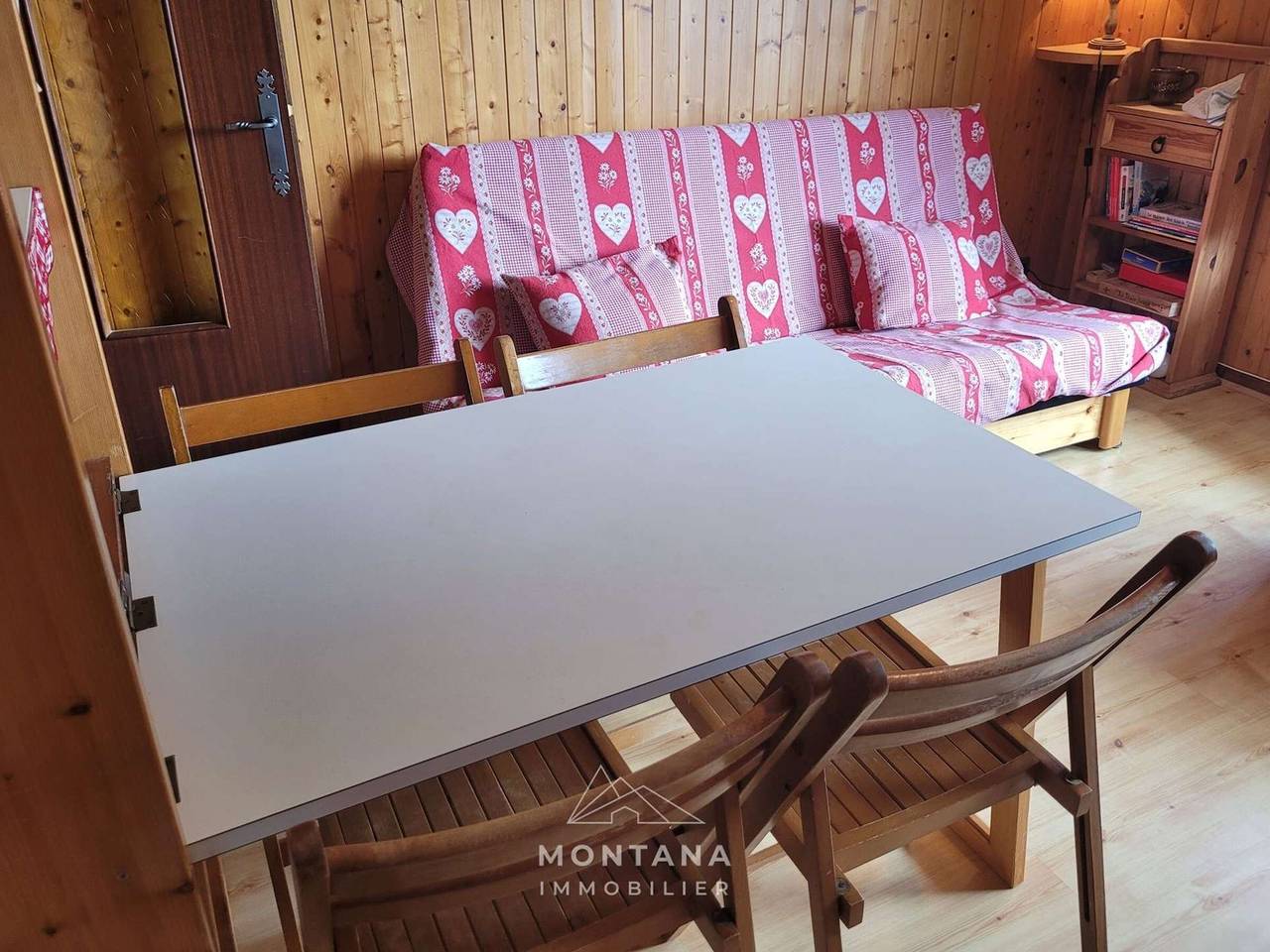 Studio entier, Studio cosy pour 4 au Grand-Bornand avec balcon in Le Grand-Bornand, Région d'Annecy