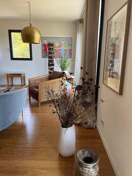 Maison de vacances pour 4 personnes, avec jardin ainsi que piscine et vue