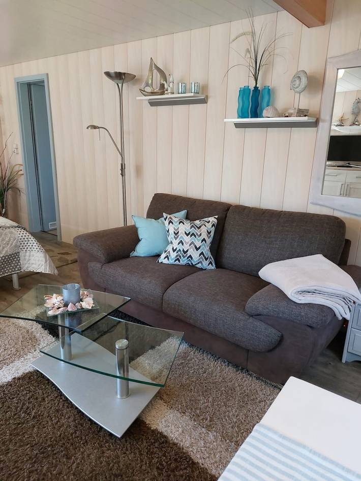 Ferienhaus für 4 Personen, mit Terrasse und Sauna sowie Garten in Westerdeichstrich
