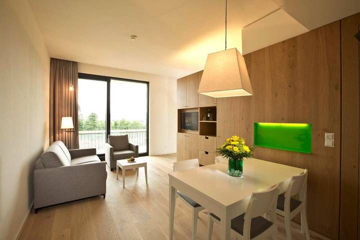 Hotel für 2 Personen, mit Terrasse und Garten sowie Sauna und Ausblick in Morschen - 4