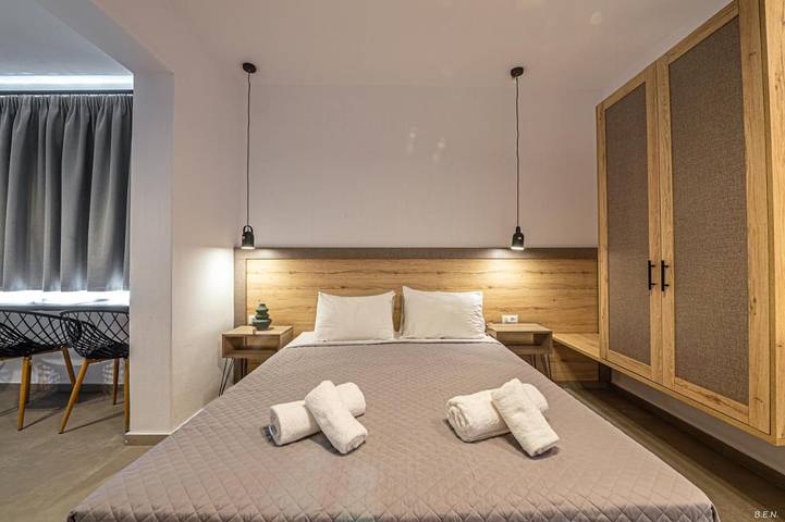 Casa de huéspuedes para 2 personas, con jardín y vistas en Mykonos