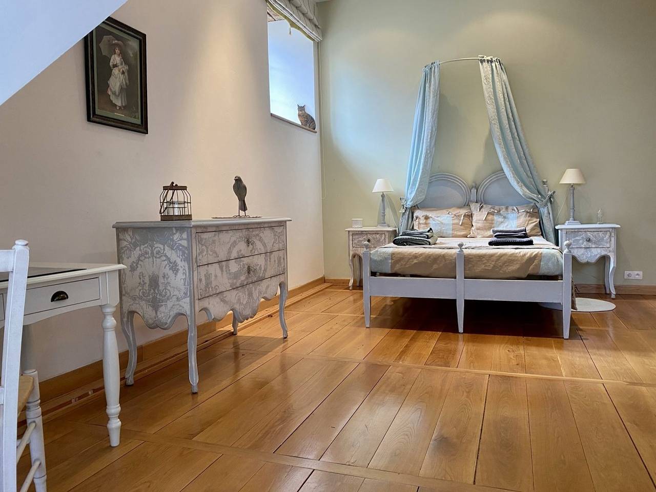 Le Mouton Bleu, chambres d'hôtes de charme à Accous - Chambre Milan Royal in Accous, Béarn