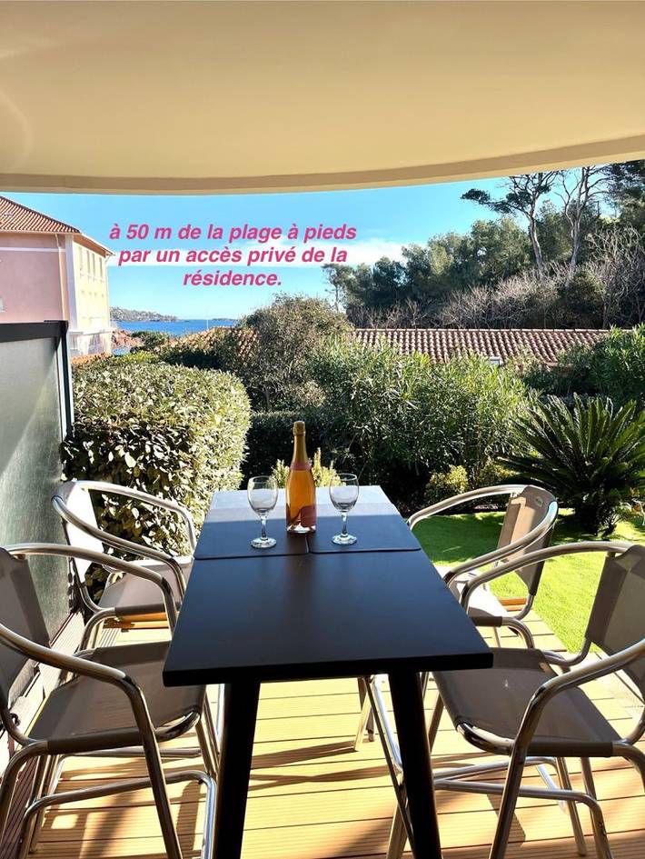 Appartement de vacances pour 4 personnes, avec jardin