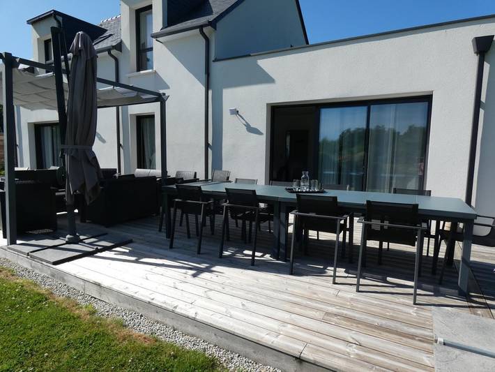 Gîte pour 11 personnes, avec terrasse et jardin à Guidel - 2