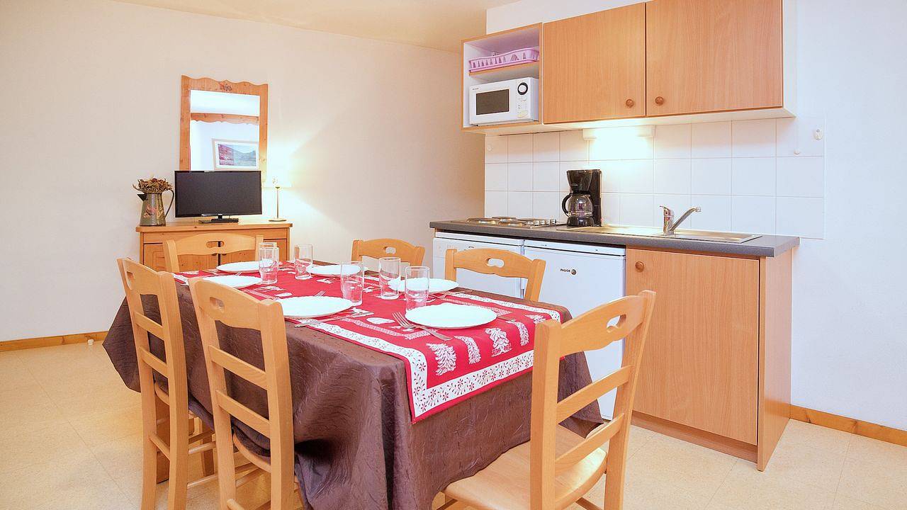 Geheel vakantieappartement, Ferienwohnung für 6 Personen (33 m²) in La Vilette in Bramans, Saint-Jean-de-Maurienne regio