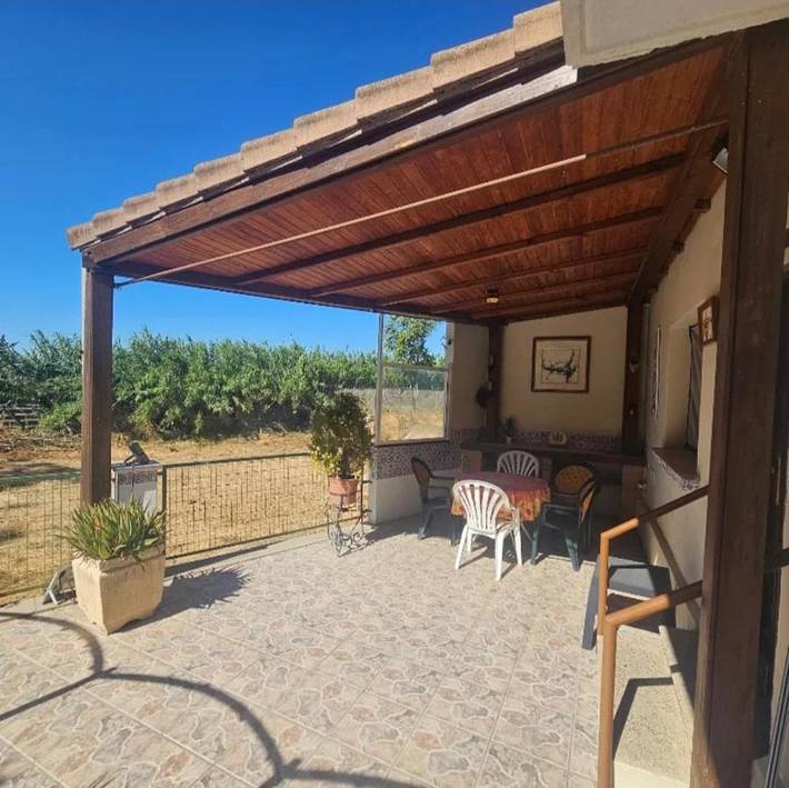 Maison de campagne pour 6 personnes, avec Terrasse et Jardin à Valtierra