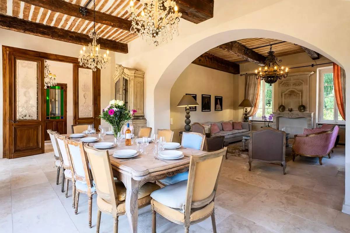 Villa de lujo con piscina privada y aparcamiento in Ventabren, Region de Aix-en-Provence