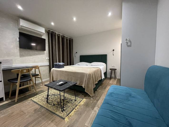 Studio dla 2 osób, z balkon/ taras w Tirana