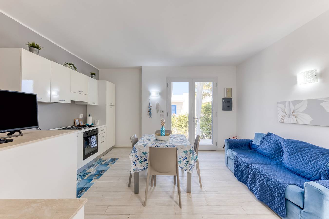 Villa 'Alma Maldive Del Salento' avec terrasse privée, Wi-Fi et climatisation in Marina di Pescoluse, Pescoluse