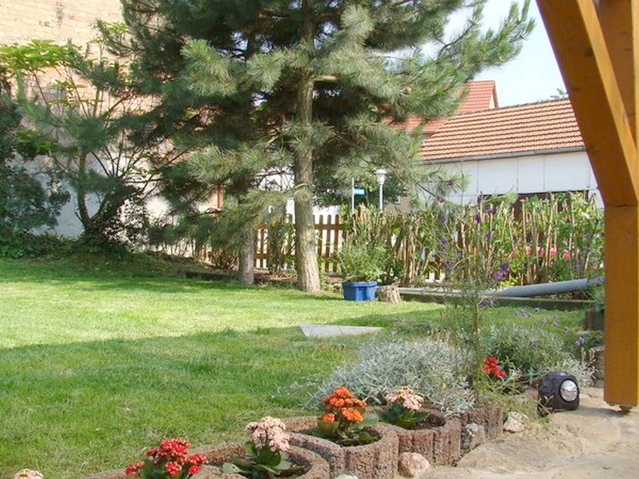 Ganze Ferienwohnung, Ferienhaus zu Wohlsborn nahe Weimar - Ferienhaus, 120qm, mit 3 Schlafzimmer, max. 6 Personen in Am Ettersberg, Weimarer Land