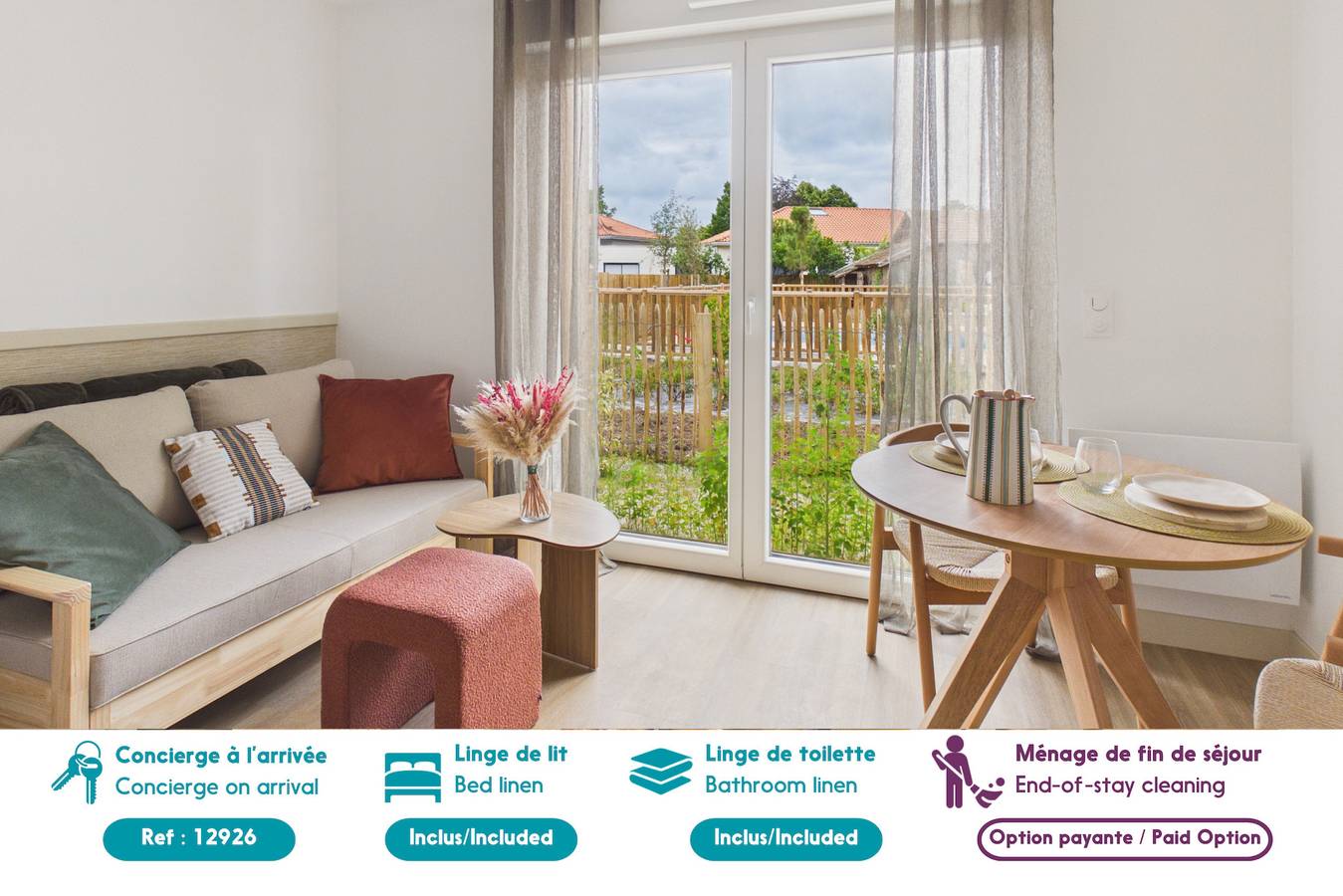Ganzes Studio, Pavones – Studio für 3 mit Gemeinschaftspool in Biscarrosse (Bourg), Biscarrosse