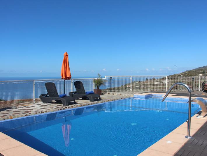 Finca für 5 Personen, mit Terrasse und Pool sowie Garten und Ausblick in Tijarafe - 4