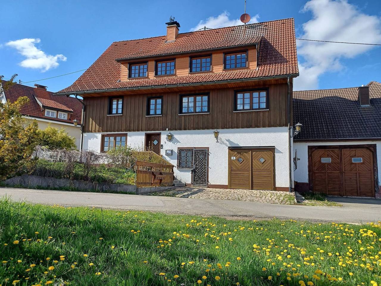 Ganze Ferienwohnung, Landhaus Alpenpanorama - Ferienwohnung Familienglück in Göschweiler, Löffingen