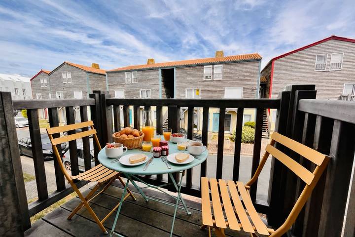 Appartement de vacances pour 4 personnes, avec Balcon