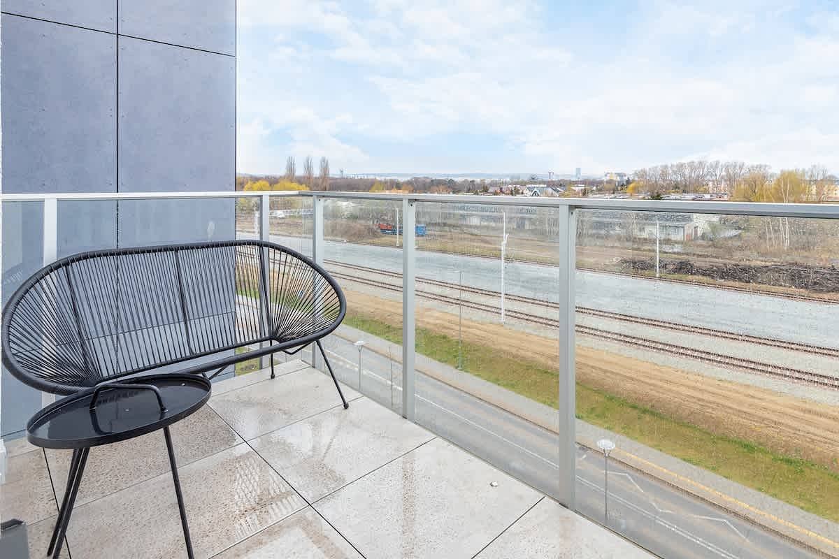 Ganze Wohnung, Ferienwohnung für 4 Personen mit Balkon/Terrasse in Danzig, Dreistadt
