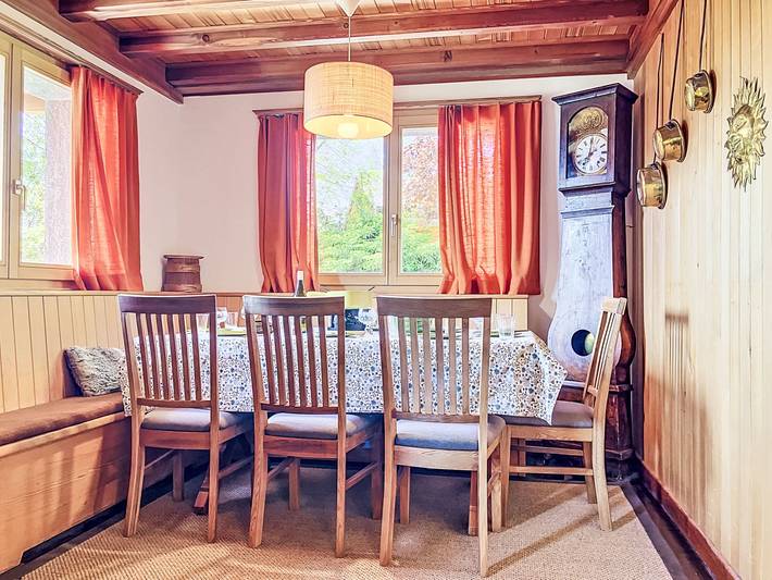 Location de vacances pour 8 personnes, avec jardin ainsi que balcon et vue dans Chesières - 4