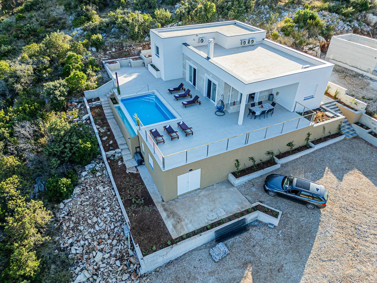 Sea view Villa Belvedir in Sali, Dugi Otok