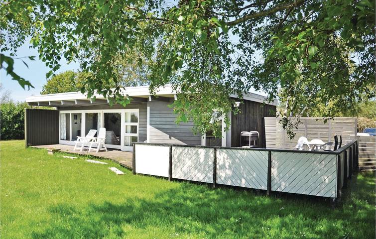 Ferienhaus mit Meerblick für 4 Personen, mit Terrasse und Garten in Kegnæs