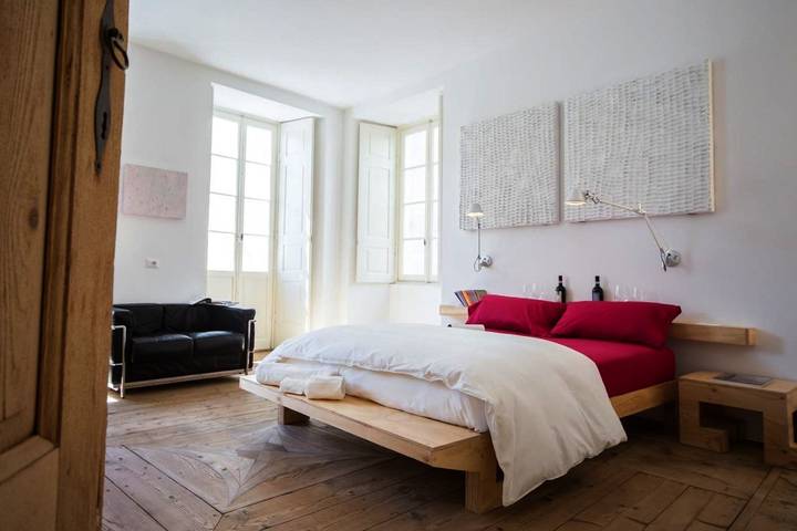 Ferienwohnung für 4 Personen, mit Balkon und Terrasse sowie Ausblick