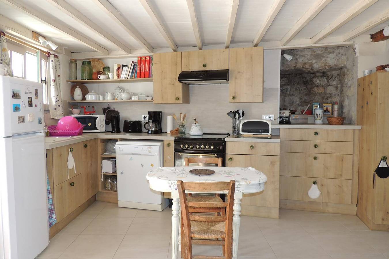 Gîte für 2 Personen mit Garten in Trescléoux, Gap und Umgebung