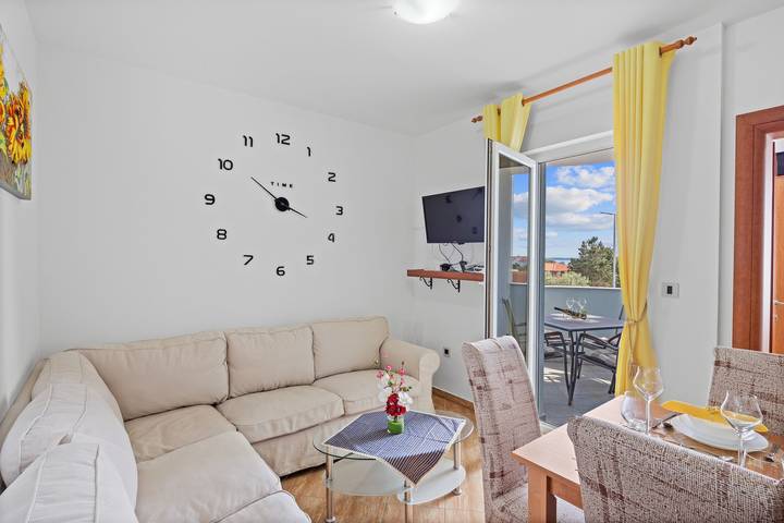 Gîte pour 4 personnes, avec piscine ainsi que balcon et vue sur l’océan à Peroj - 4