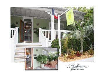 Chambre d’hôte pour 2 personnes, avec terrasse et jardin à Key West