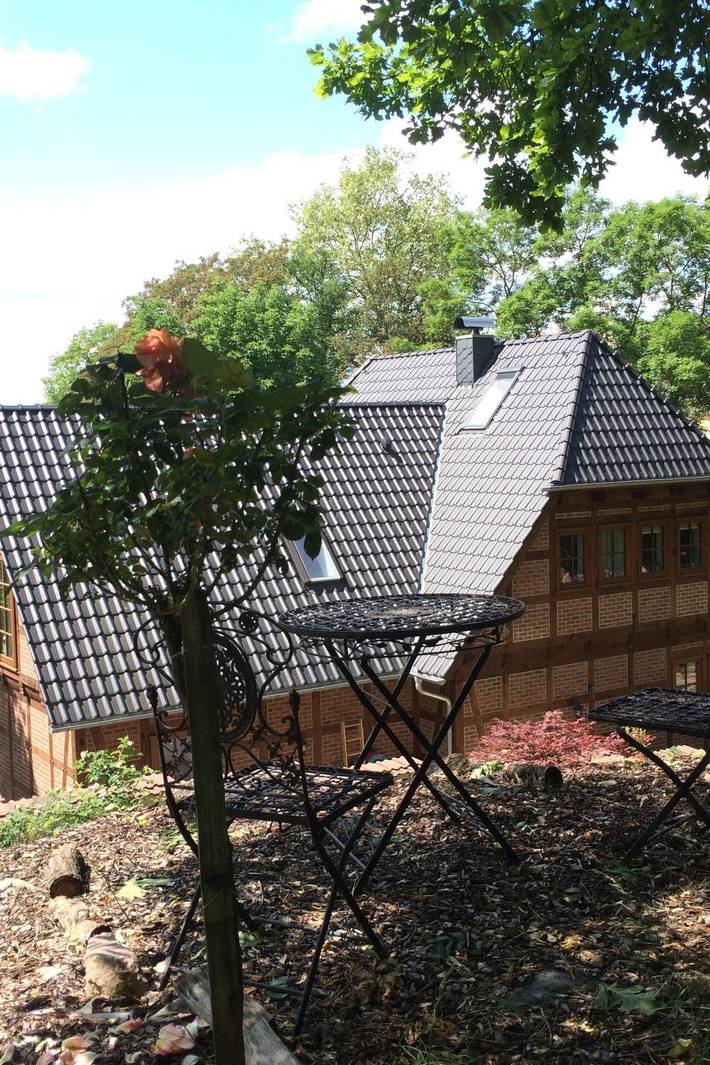 Ferienwohnung für 2 Personen, mit Balkon und Terrasse sowie Garten in Altenburg