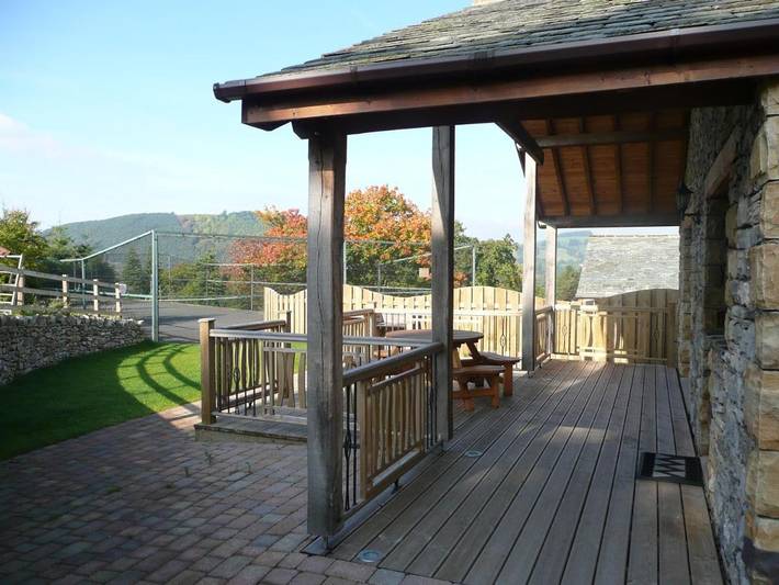 Vakantieappartement voor 6 personen, met tuin en uitzicht in Eden