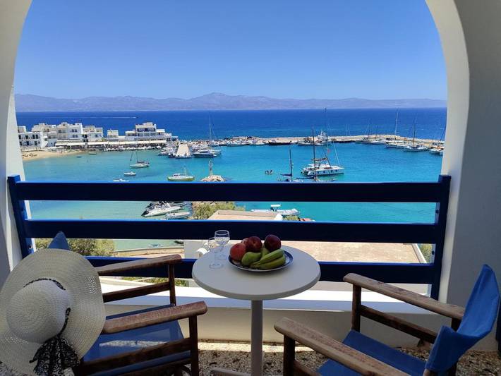 Hôtel pour 2 personnes, avec balcon et vue dans Píso Livádi