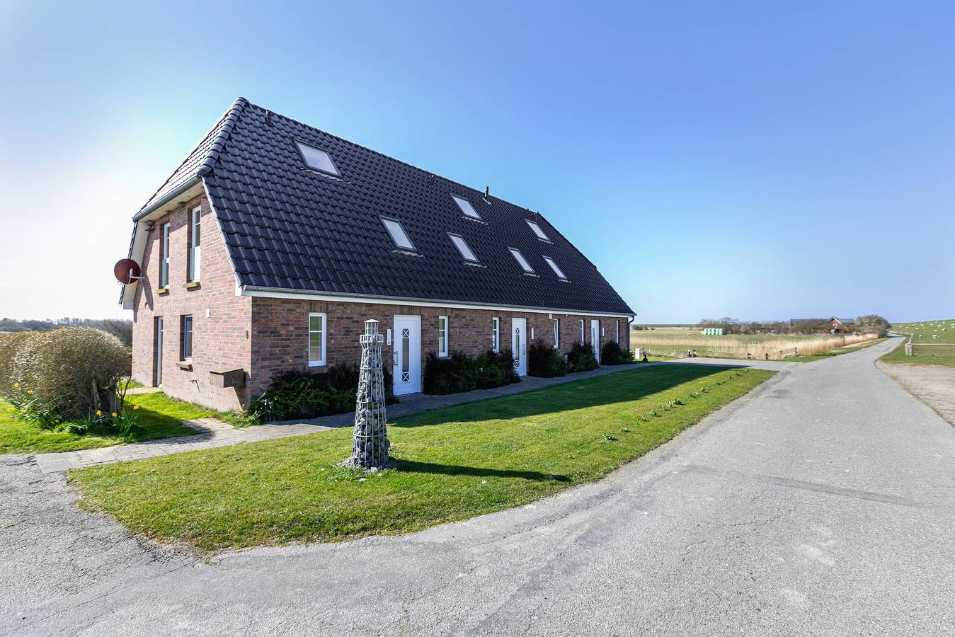 Ganze Wohnung, Ferienwohnung '3_fewo Steuerbord' mit Gemeinschaftsgarten und Wi-Fi in Pellworm, Nordfriesland