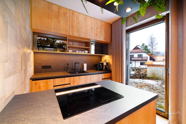 Ferienwohnung für 5 Personen, mit Sauna und Terrasse sowie Ausblick und Pool im Böhmerwald - 4