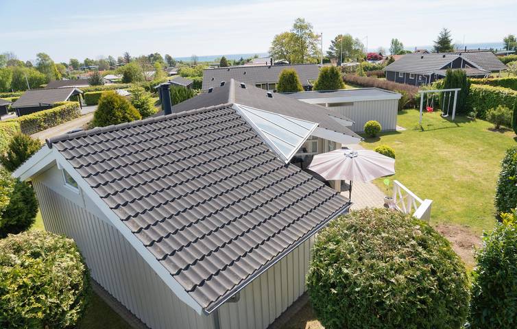 Ferienhaus für 7 Personen, mit Terrasse und Whirlpool sowie Garten und Sauna in Flovt Strand - 3