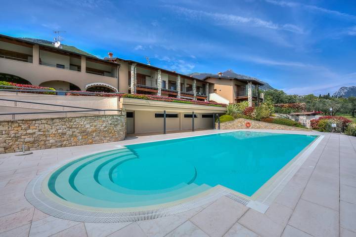 Ferienwohnung für 4 Personen, mit Pool und Terrasse sowie Meerblick in Toscolano-Maderno - 2