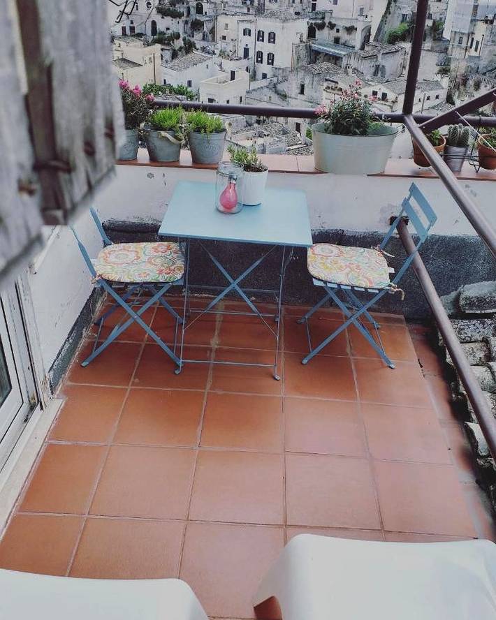 Gîte pour 4 personnes, avec terrasse et vue, animaux acceptés à Matera - 3