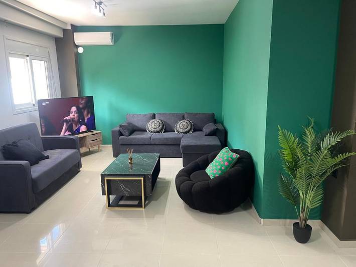 Gîte pour 3 personnes, avec jardin et vue dans Érétrie