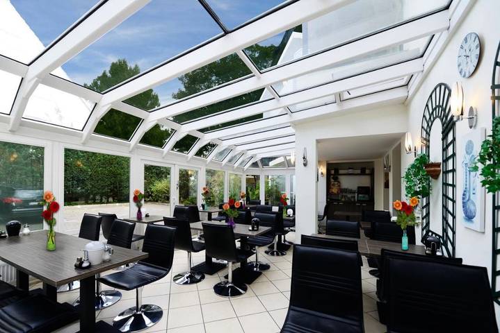 Hôtel pour 2 personnes, avec terrasse et jardin, adapté aux familles dans Marienthal