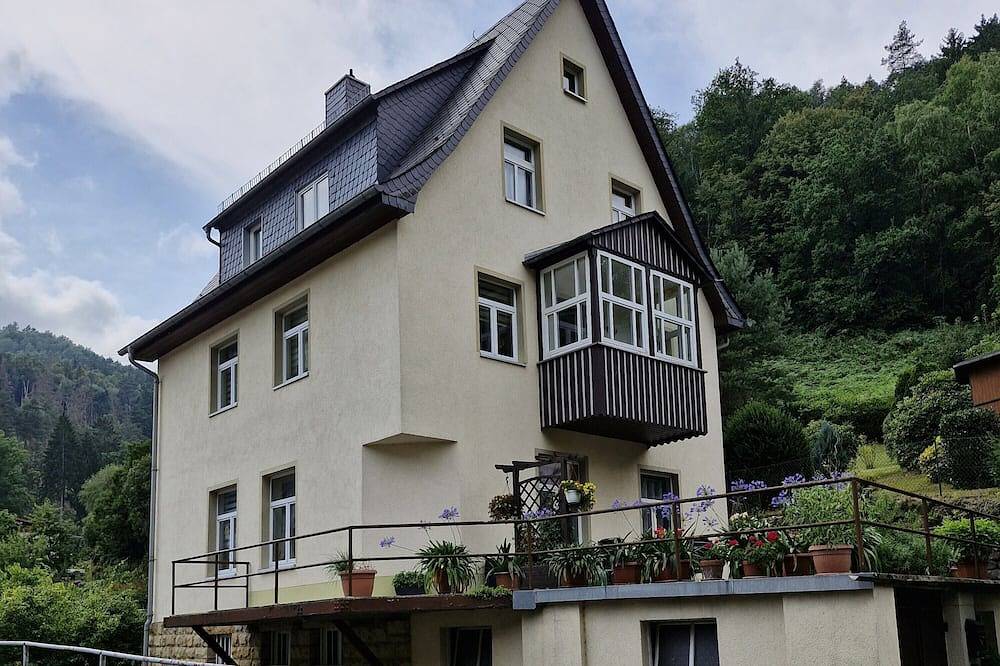 Ganze Wohnung, Fewo Krippen-an der Grundmühle / Familien-Apartment mit 3 Schlafzimmern in Krippen, Bad Schandau