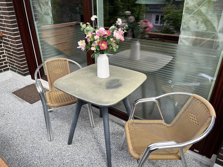 Ganze Wohnung, Die Ferienwohnung "Ankerplatz" für 4 Personen, mit großem sonnigen Balkon. in Büsum, Kreis Dithmarschen
