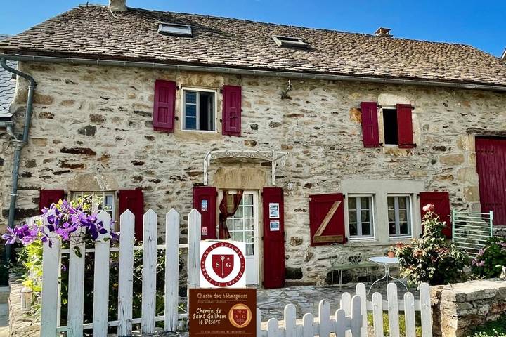 Maison d’hôte pour 2 personnes, avec Terrasse ainsi que Jardin et Vue