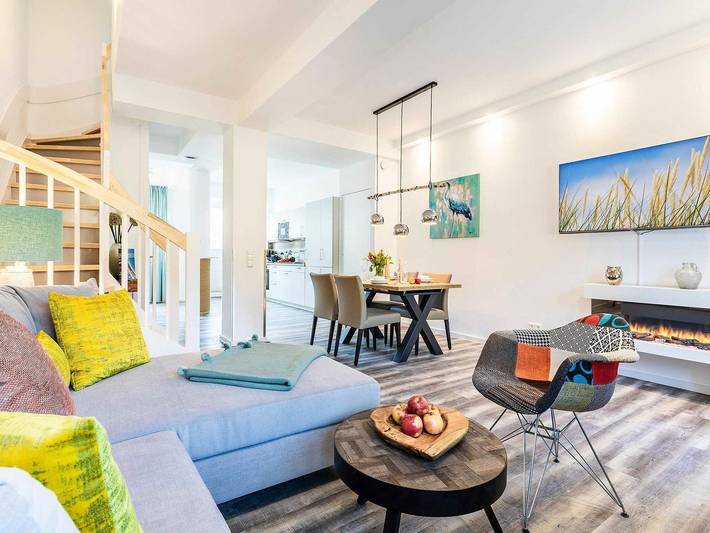 Vakantiewoning voor 5 personen, met sauna en balkon in Prora